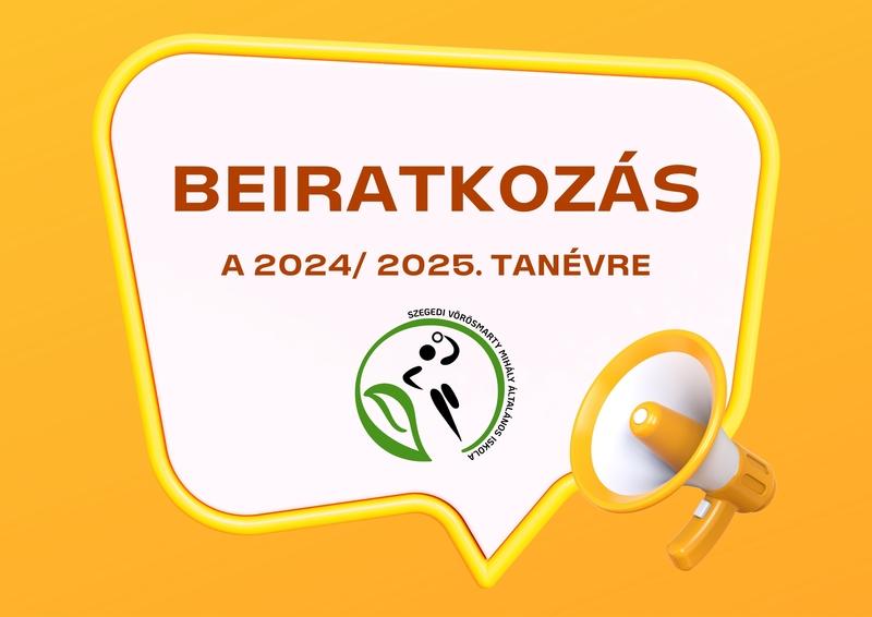 Beiratkozás a 2024/2025. tanévre